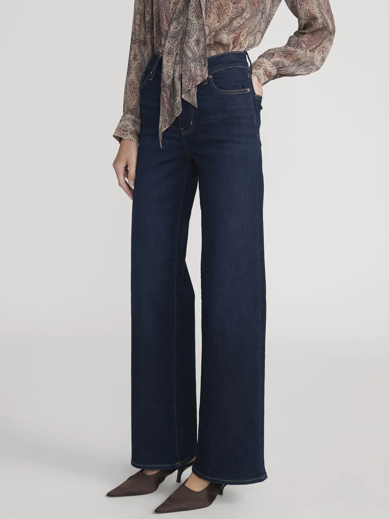 FRAME - Le Slim Palazzo - Fairway - Image 5