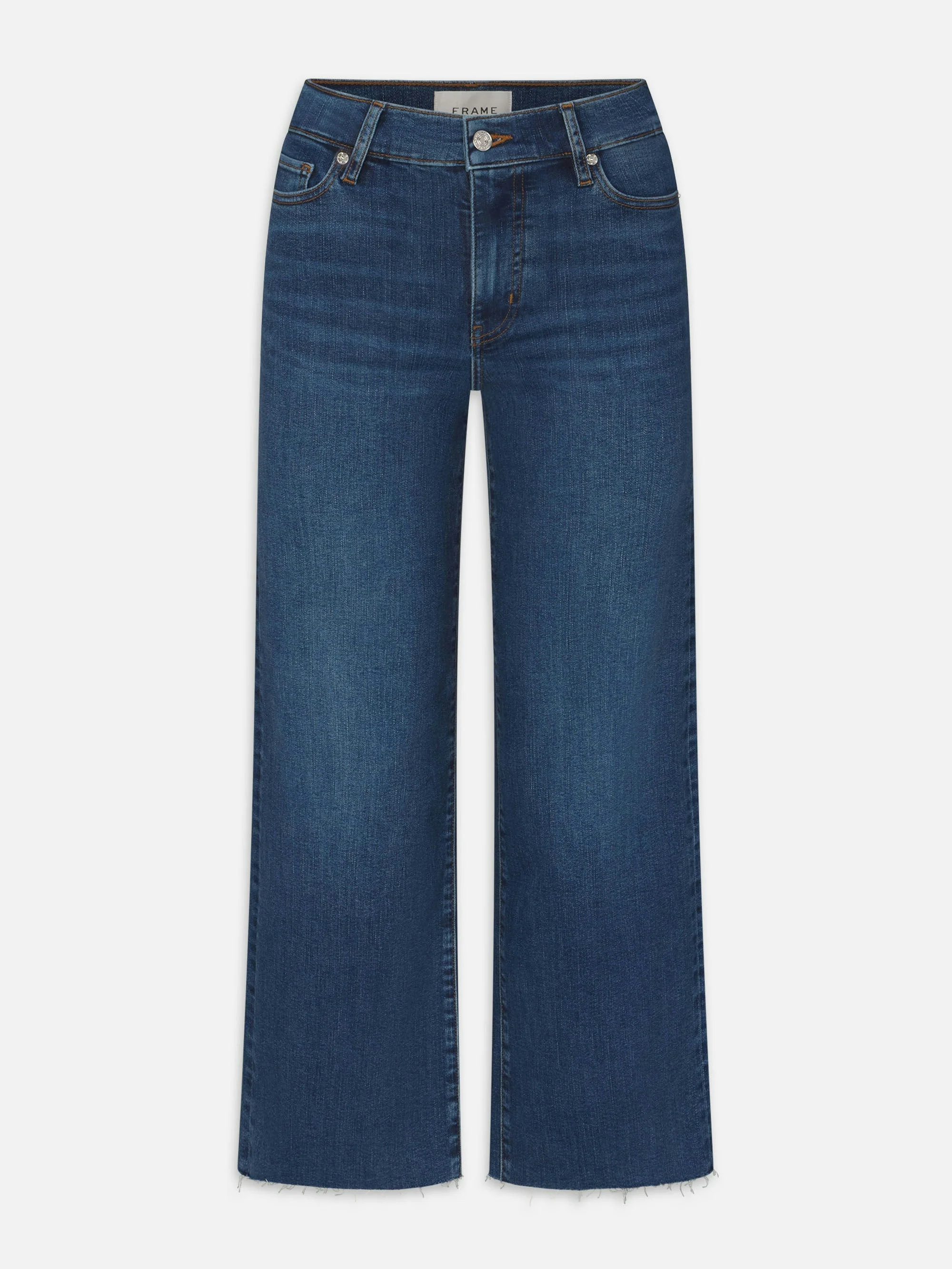 FRAME - Le Slim Palazzo Crop - Elixir Raw After
