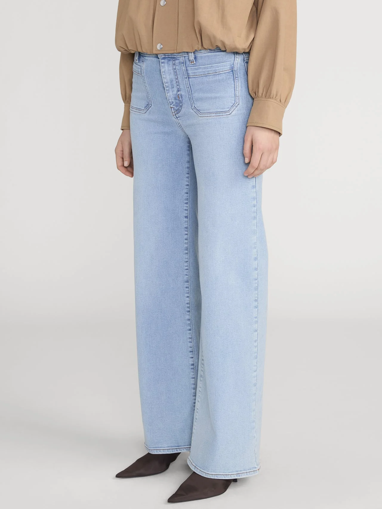 FRAME - Le Slim Palazzo Modernist Pocket - Tribute - Image 3