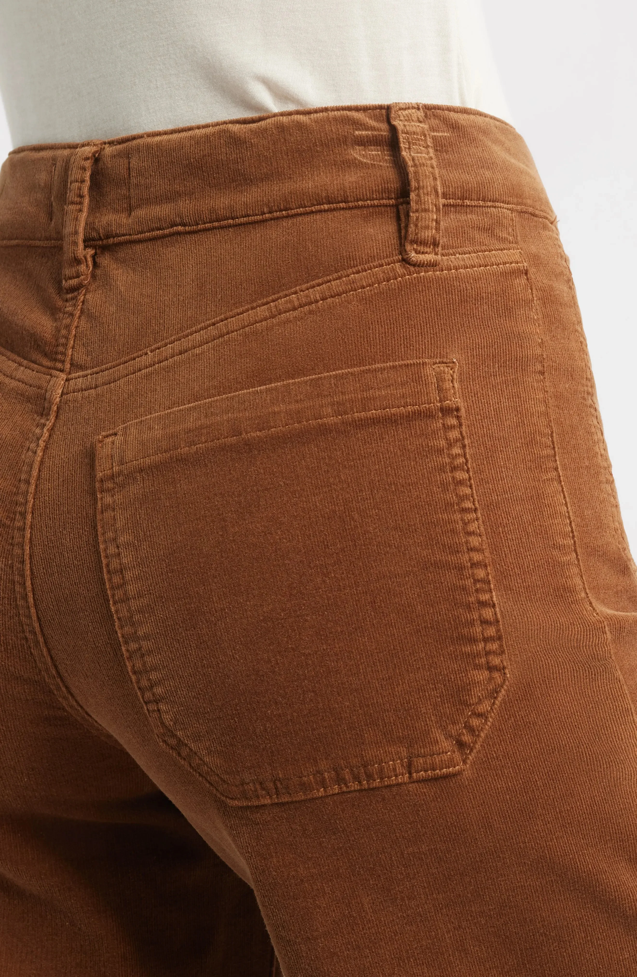 FRAME - Le Slim Palazzo Modernist Pocket - Maple Brown - Image 4