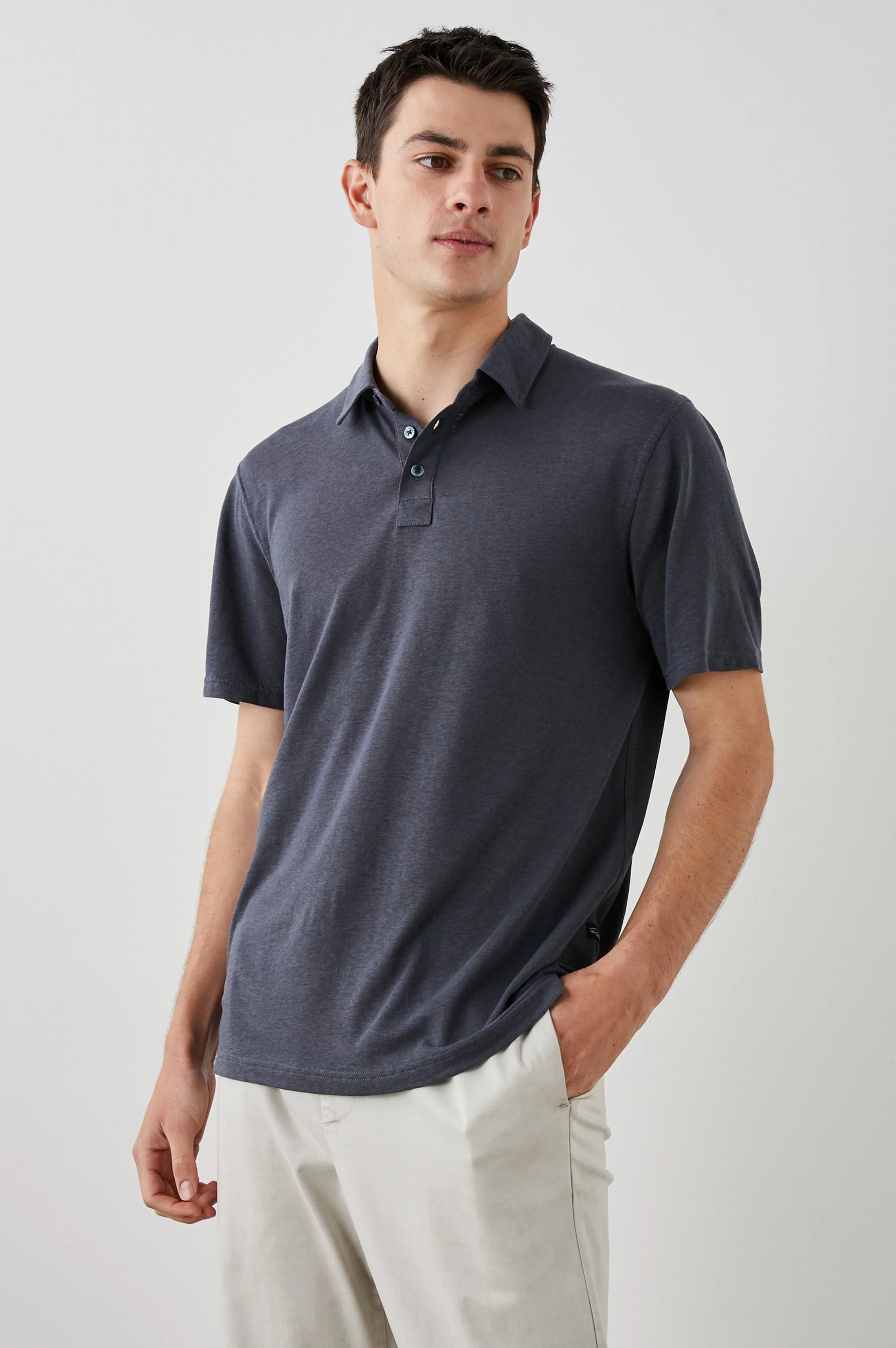 Rails - Levant Polo Shirt - Wraith