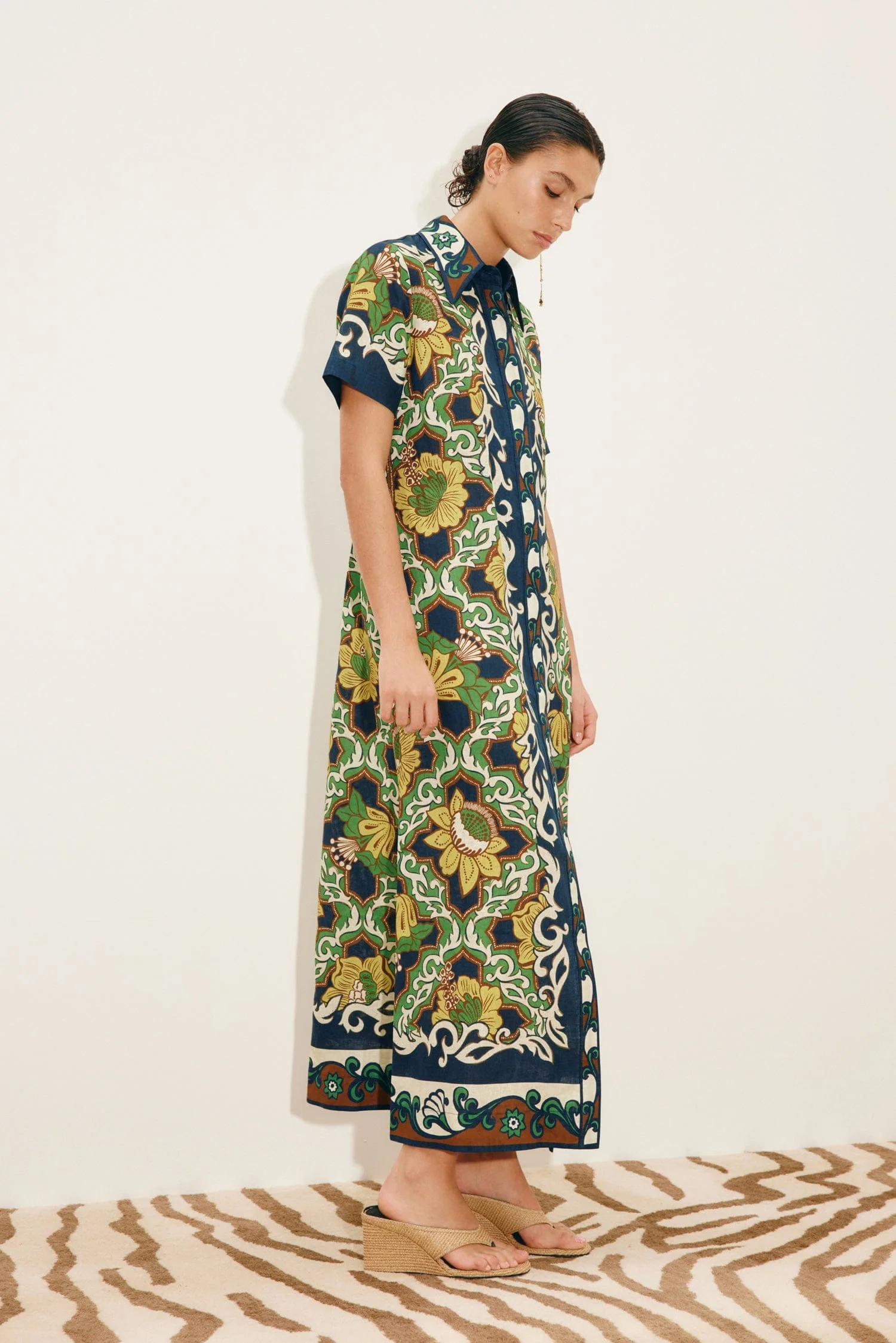 ALEMAIS - Liana Shirtdress - Multi - Image 3