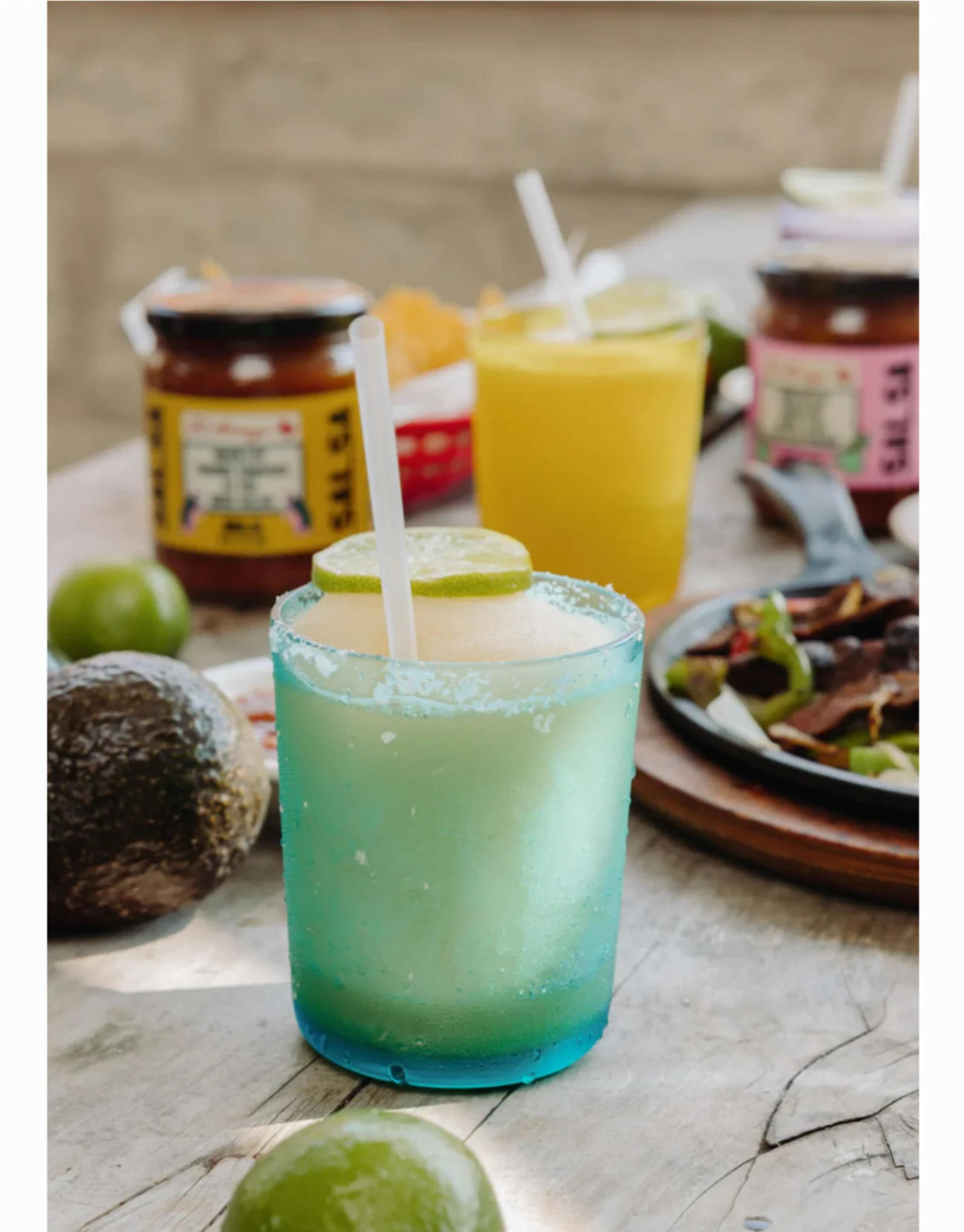 Light Blue Acrylic Cup