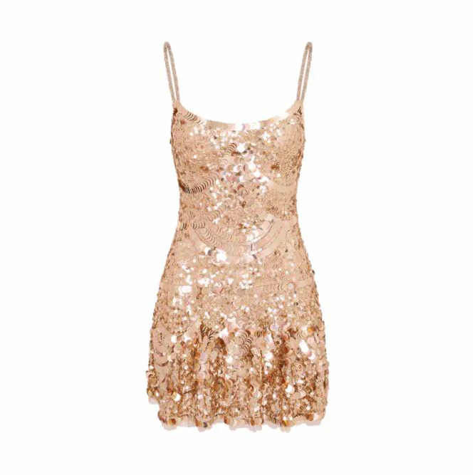 LoveShackFancy - Liria Dress - Honey Shimmer - Image 6
