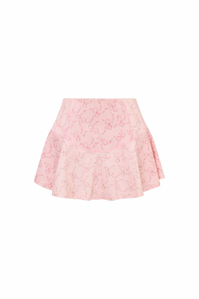 LoveShackFancy - Livetta Skirt - Peony Sugar - Image 6
