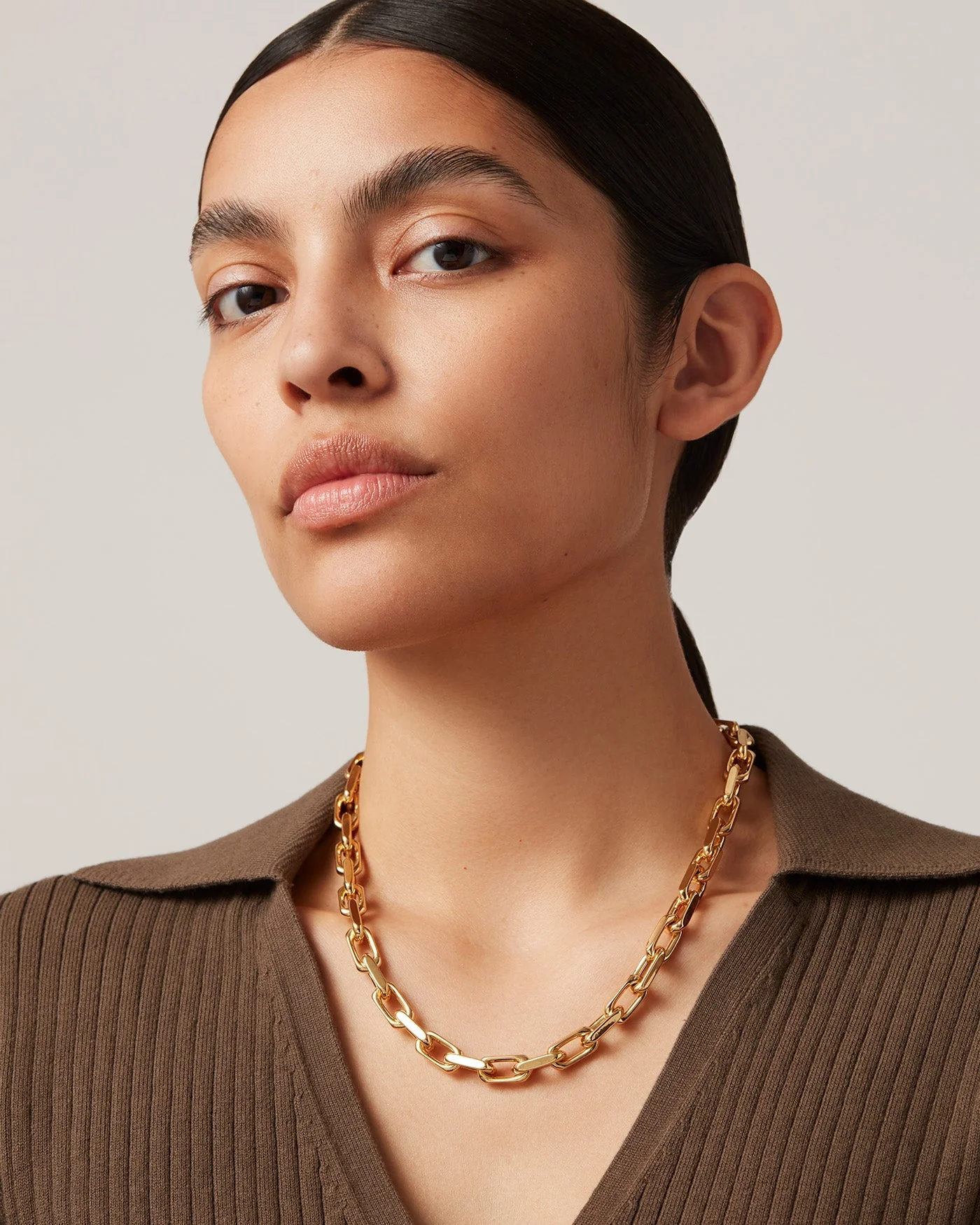 Jenny Bird - Loire Necklace - High Polish Gold - Image 4