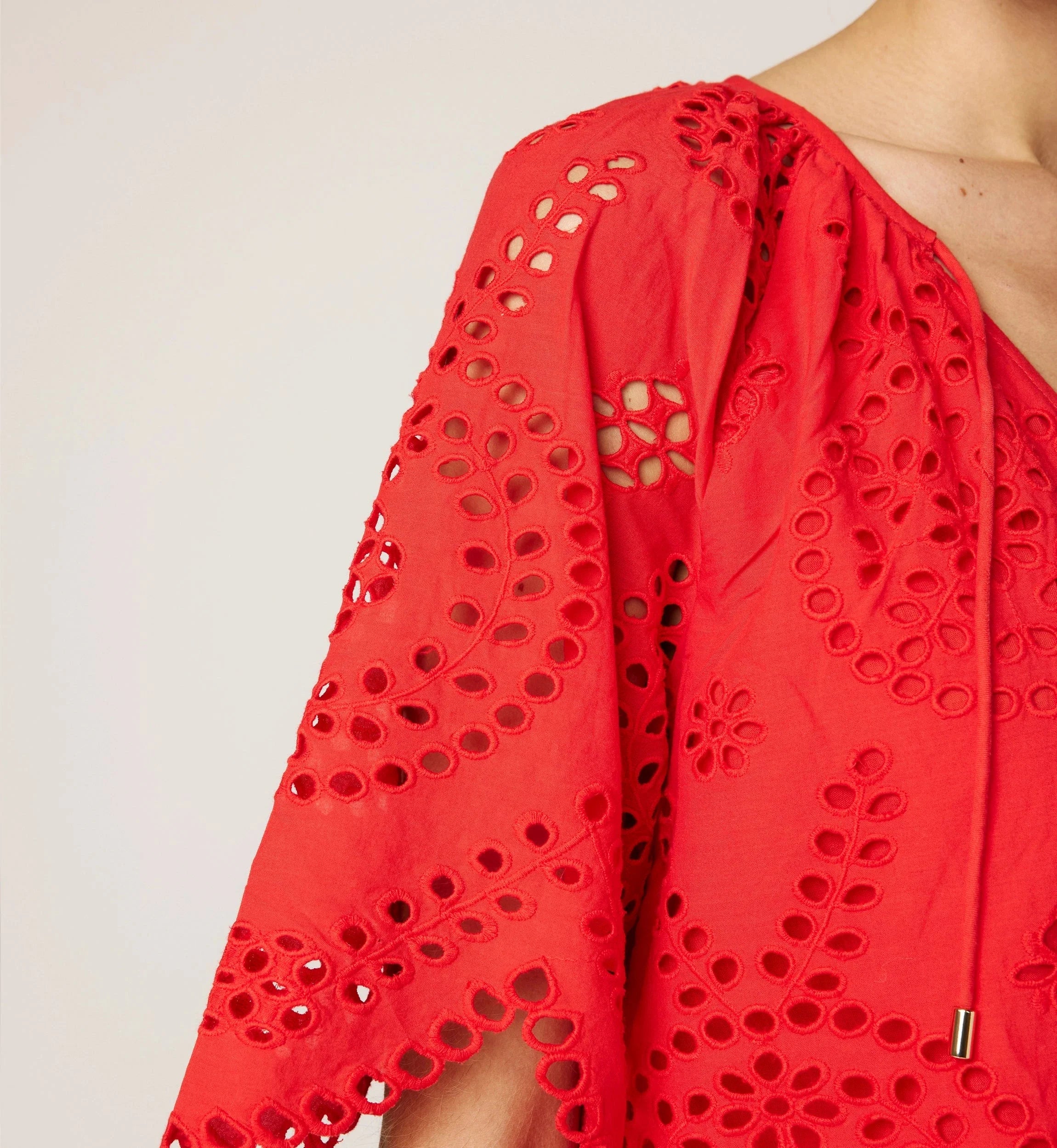 Cleobella - Lulu Blouse - Poppy Red - Image 3