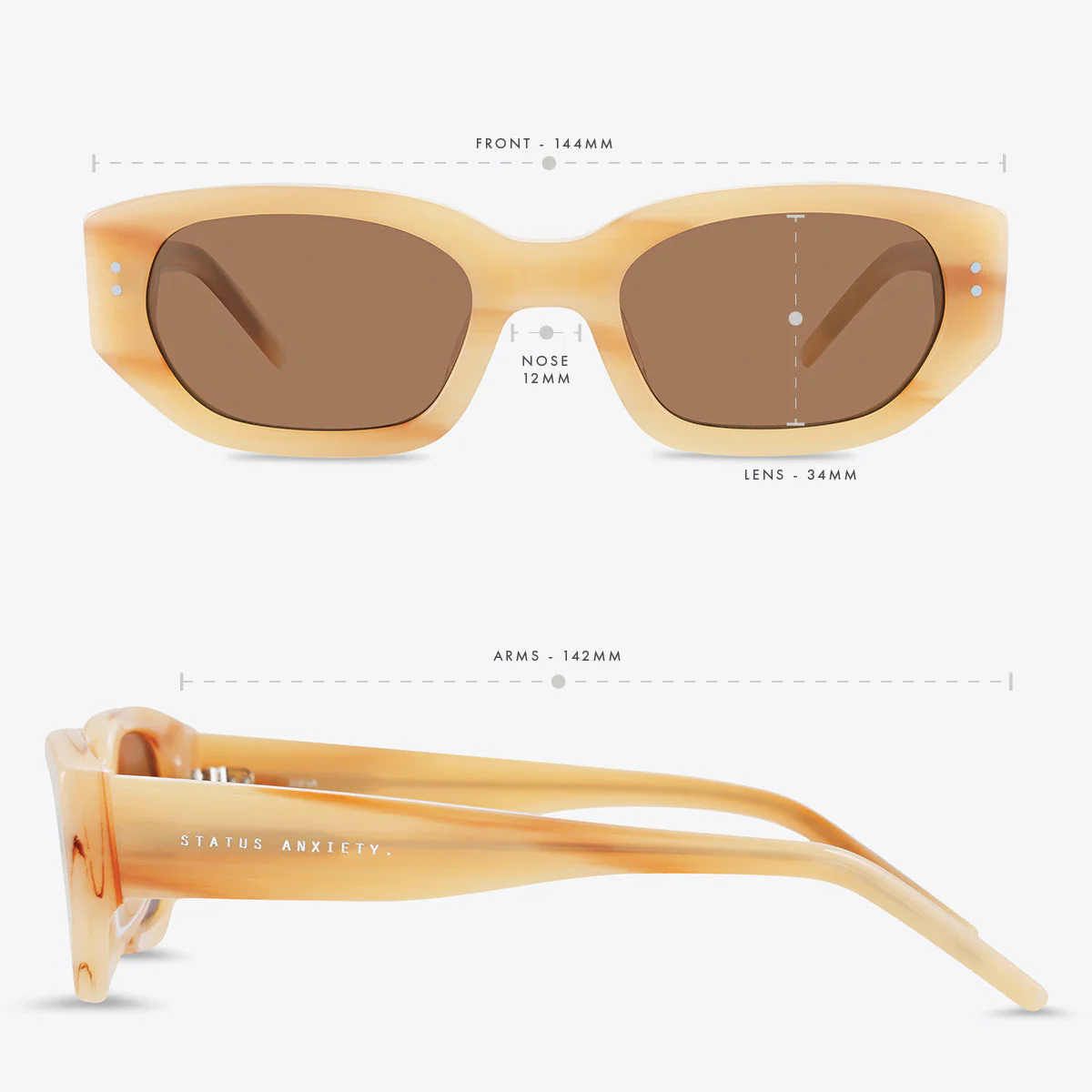 Status Anxiety - Luna Sunglasses - Blonde - Image 5