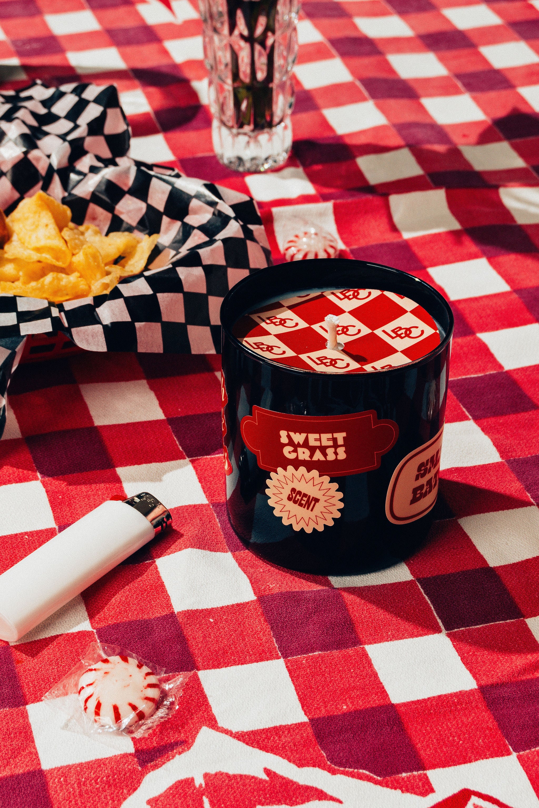 Lunch Break Candle - Sweet Grass - Image 2