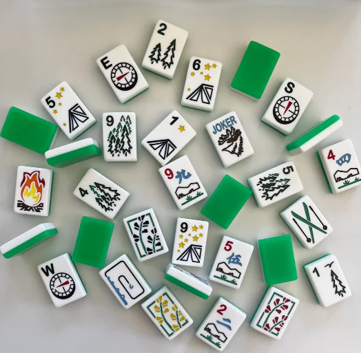 Luxe Mahjong - Wilderness Mahjong Set