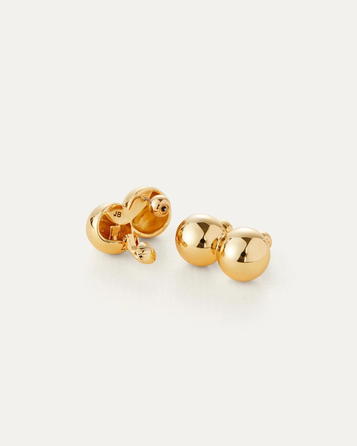 Jenny Bird - Lyra Climber Earrings - High Polish Gold - Image 3