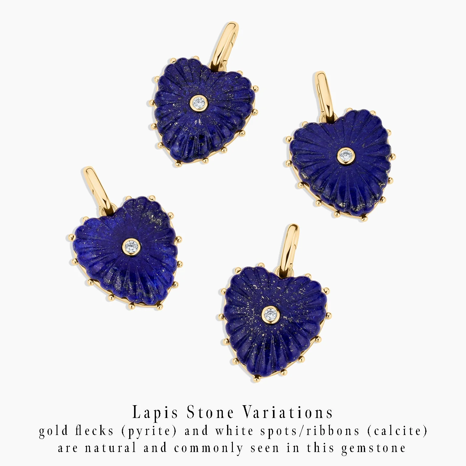 Malene Lapis Clip Necklace - Image 3