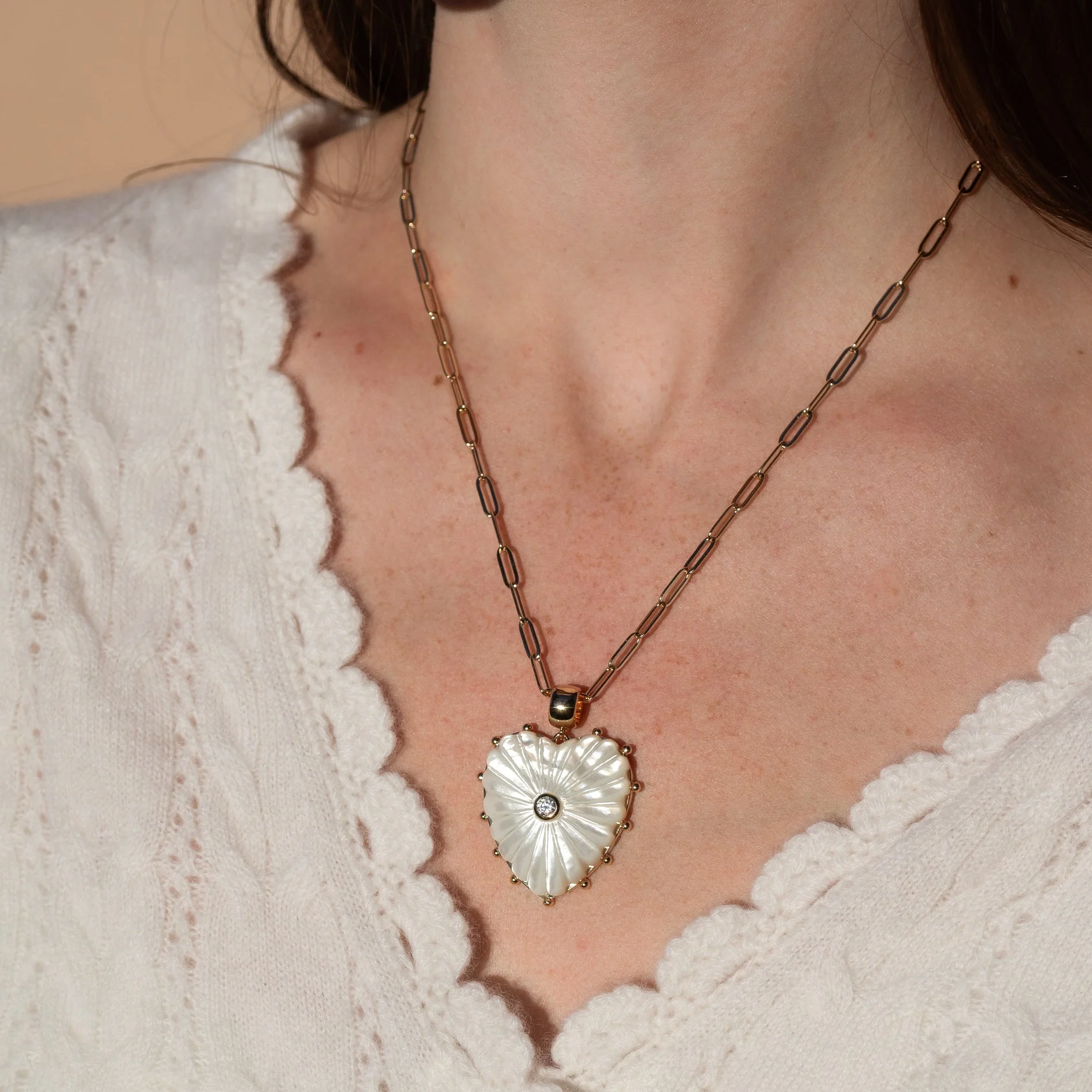 Malene Mother Of Pearl Bail - Image 3