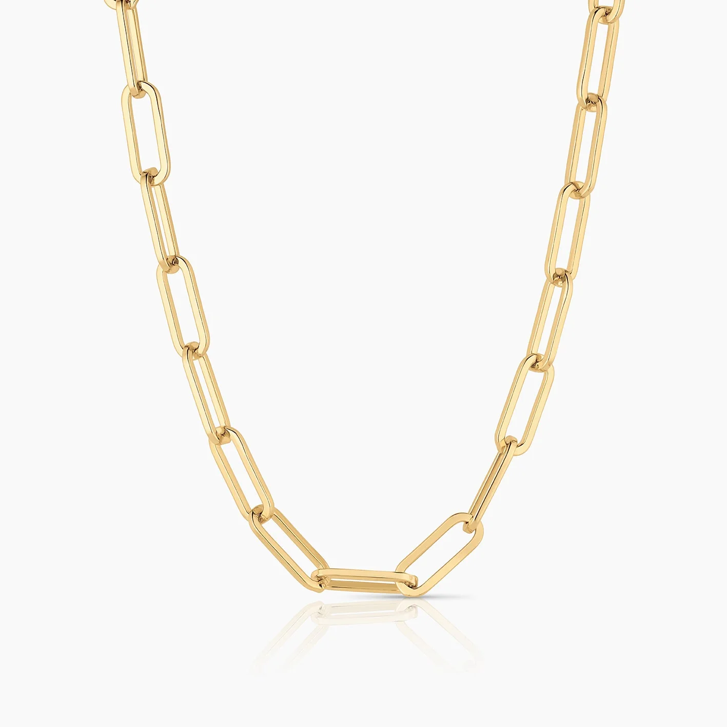 Malene Mother Of Pearl Clip Necklace - Image 6