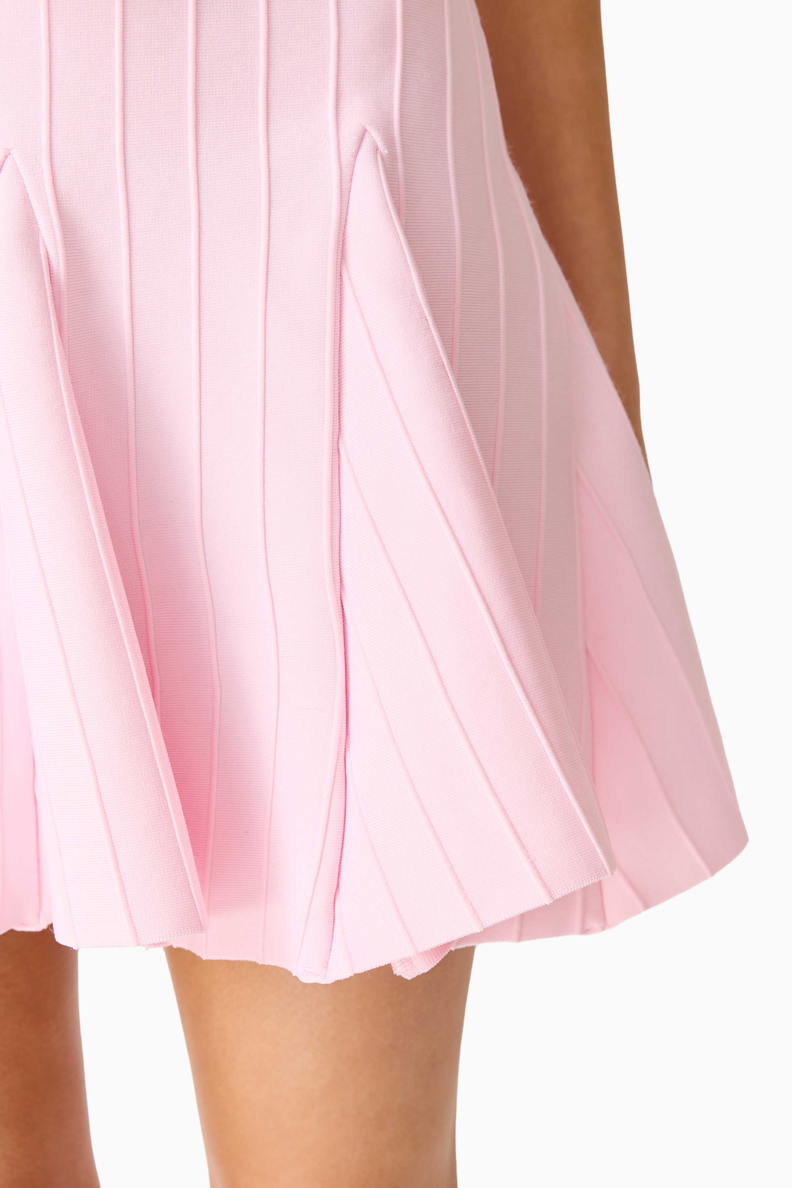 Elliatt - Marla V-Neck Mini Dress - Pink - Image 7