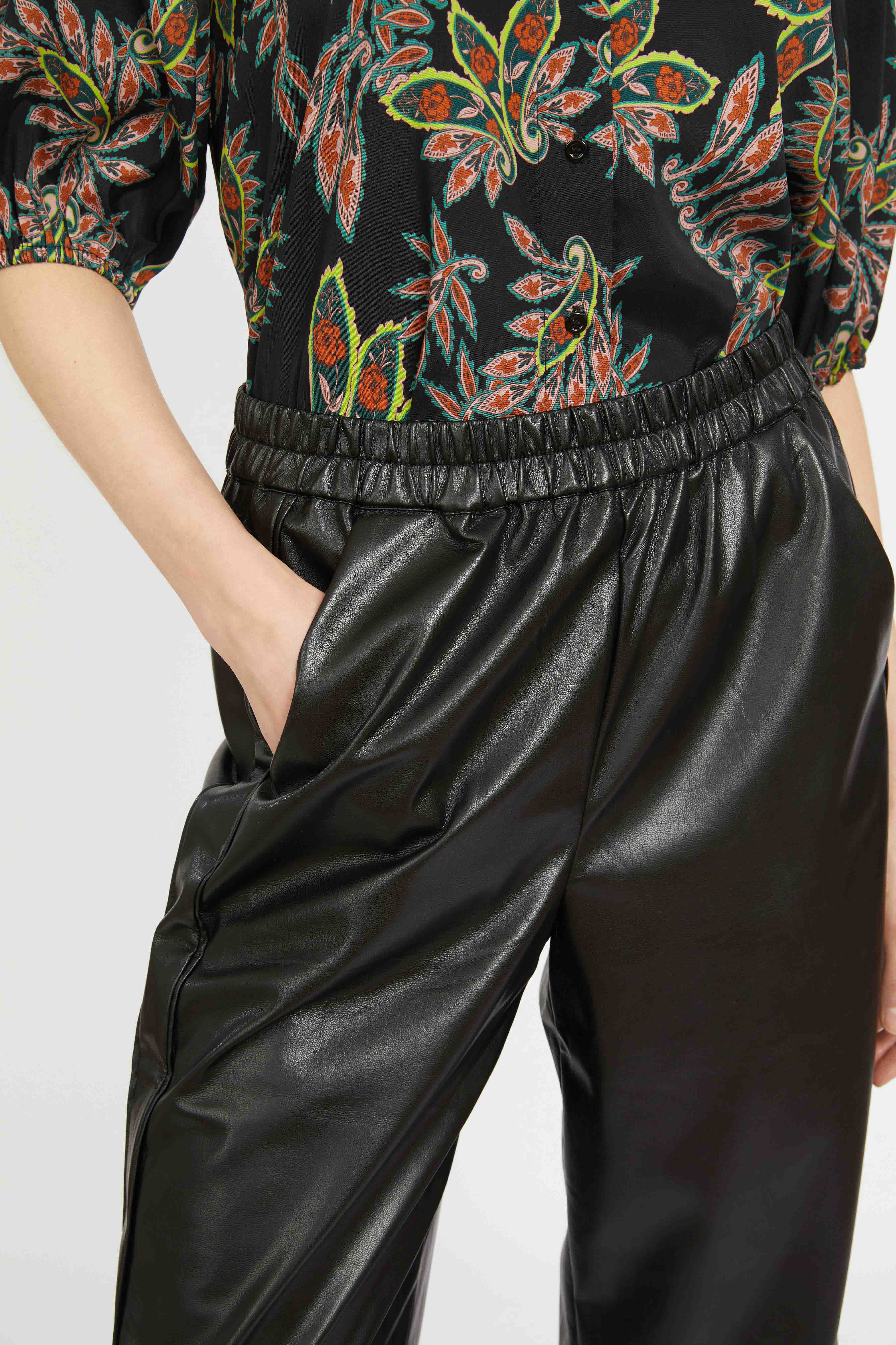 Cabellero - Max Pant - Black Vegan Leather - Image 4