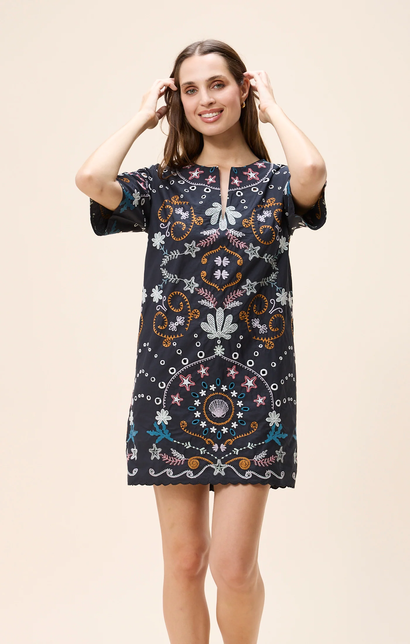 Cleobella - Mische Mini Dress - Black