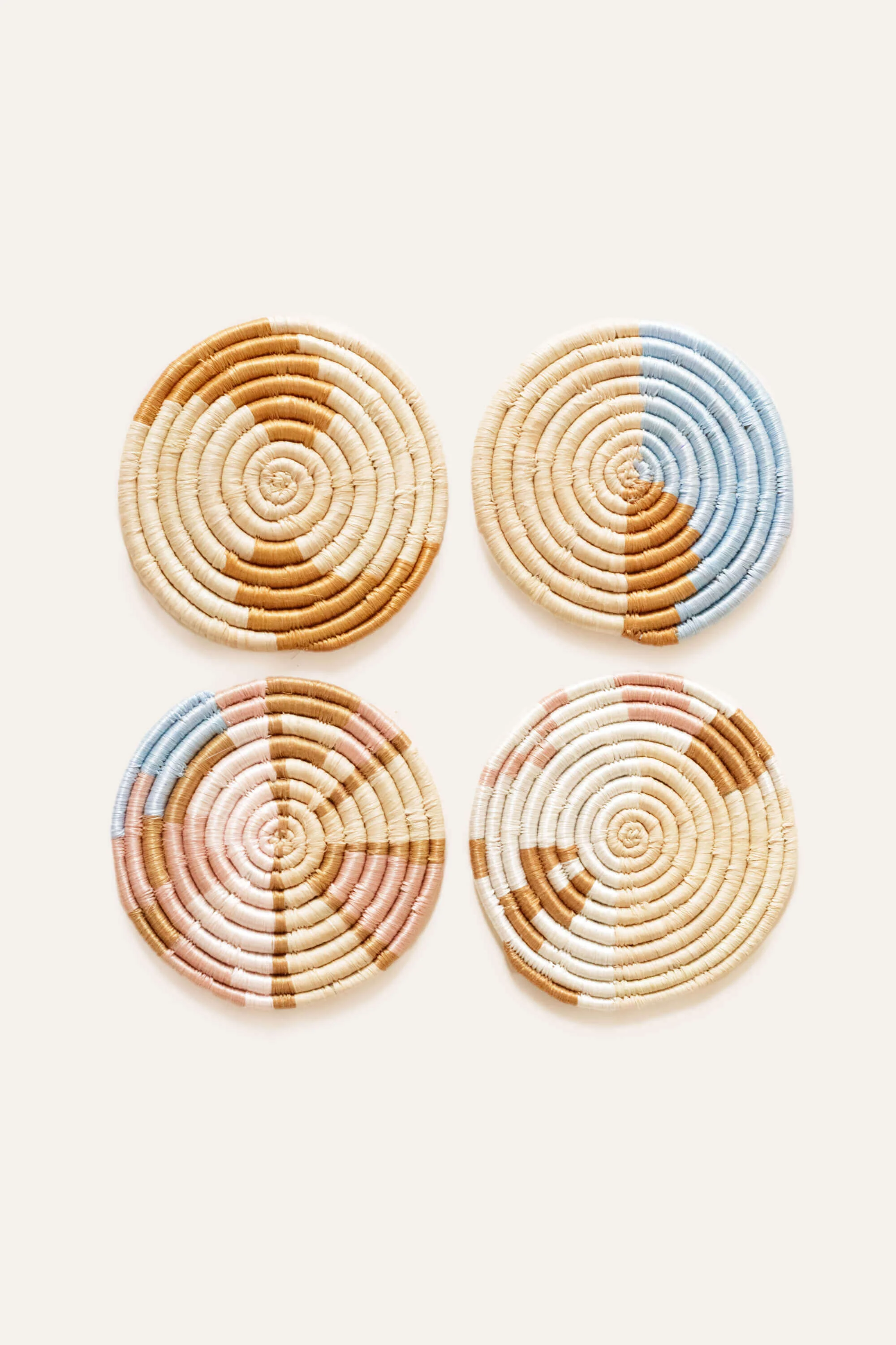Mixed Abstract Form Set of 4 Coasters - Image 2