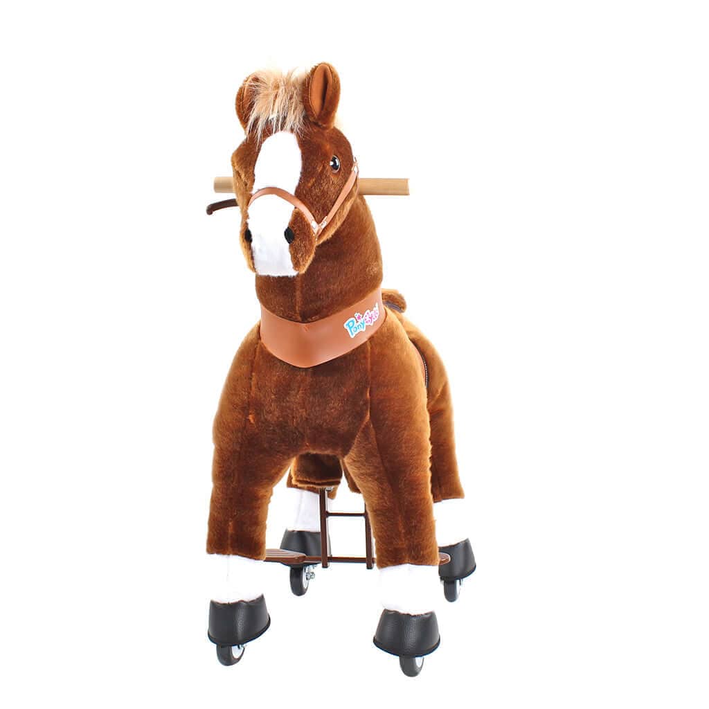 PonyCycle Ride-On Pony Age 3-5 - Brown Model U - Image 9