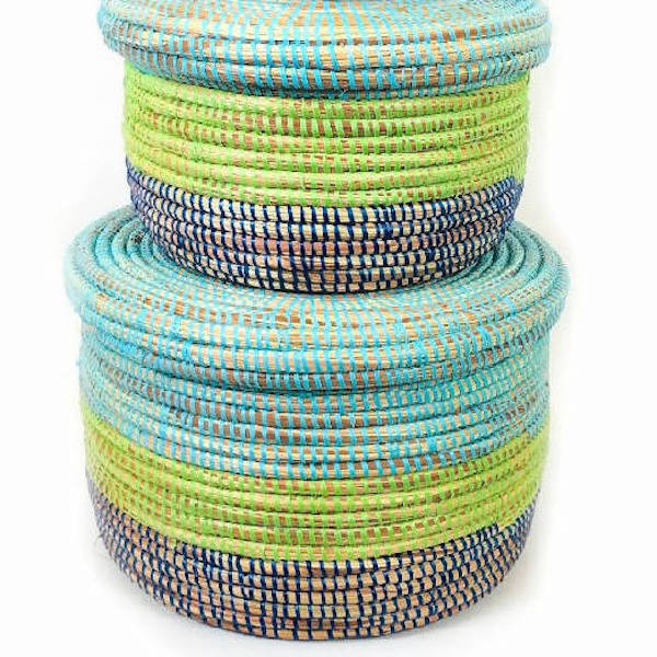 Modern Storage Baskets - Set of 3 - Image 3