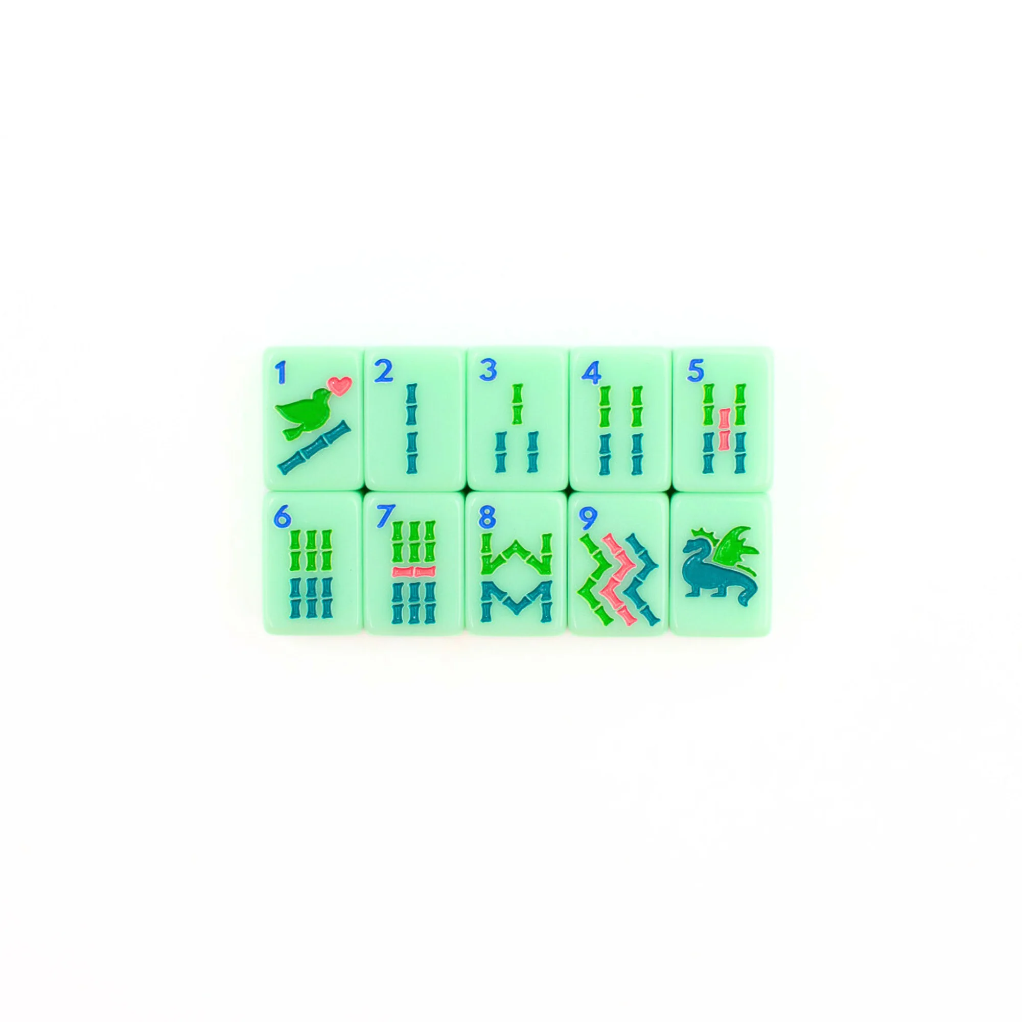 My Fair Mahjong - Mini Anywhere Travel Mahjong Series - Green - Image 4