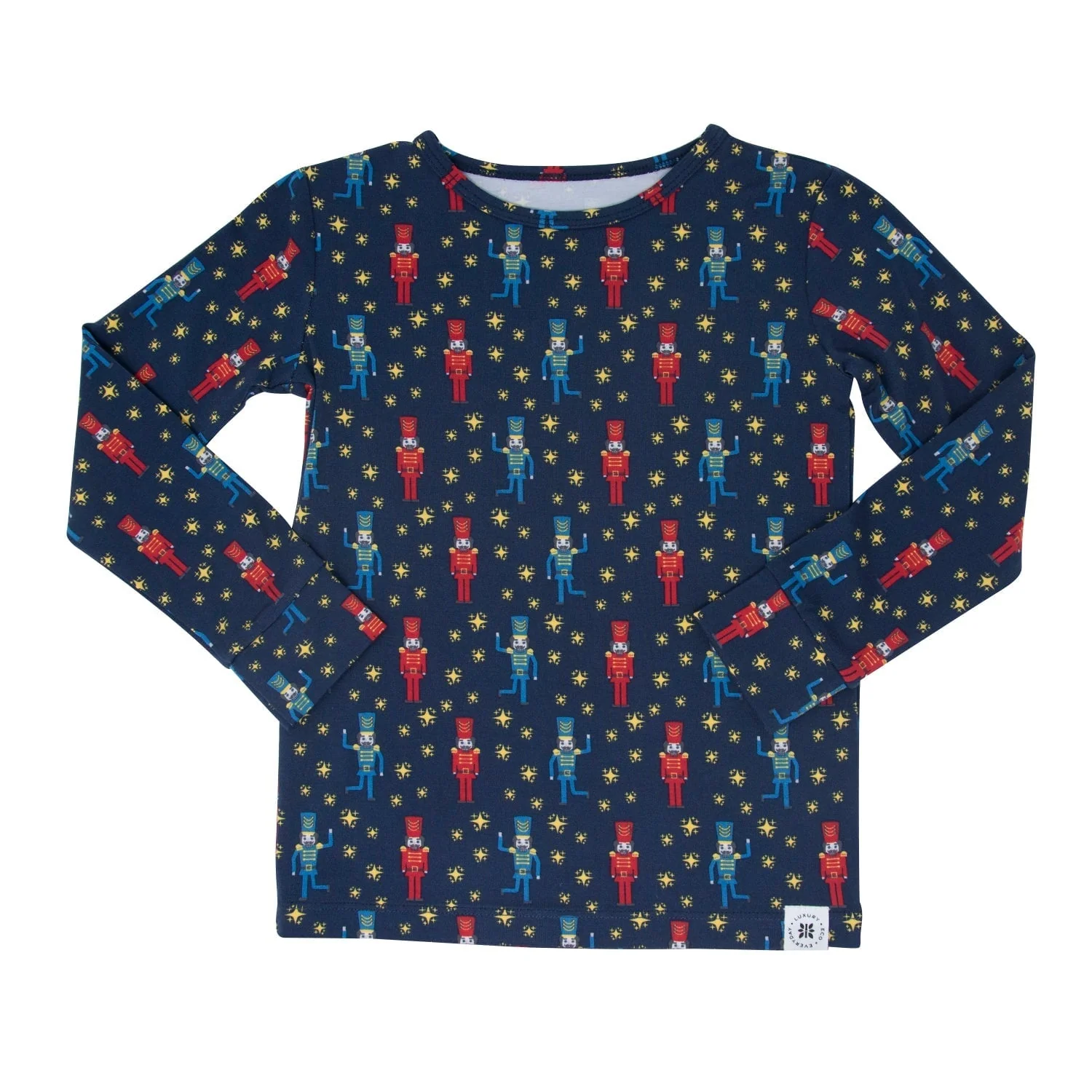 Navy Nutcracker Big Kid Pajama - Image 4