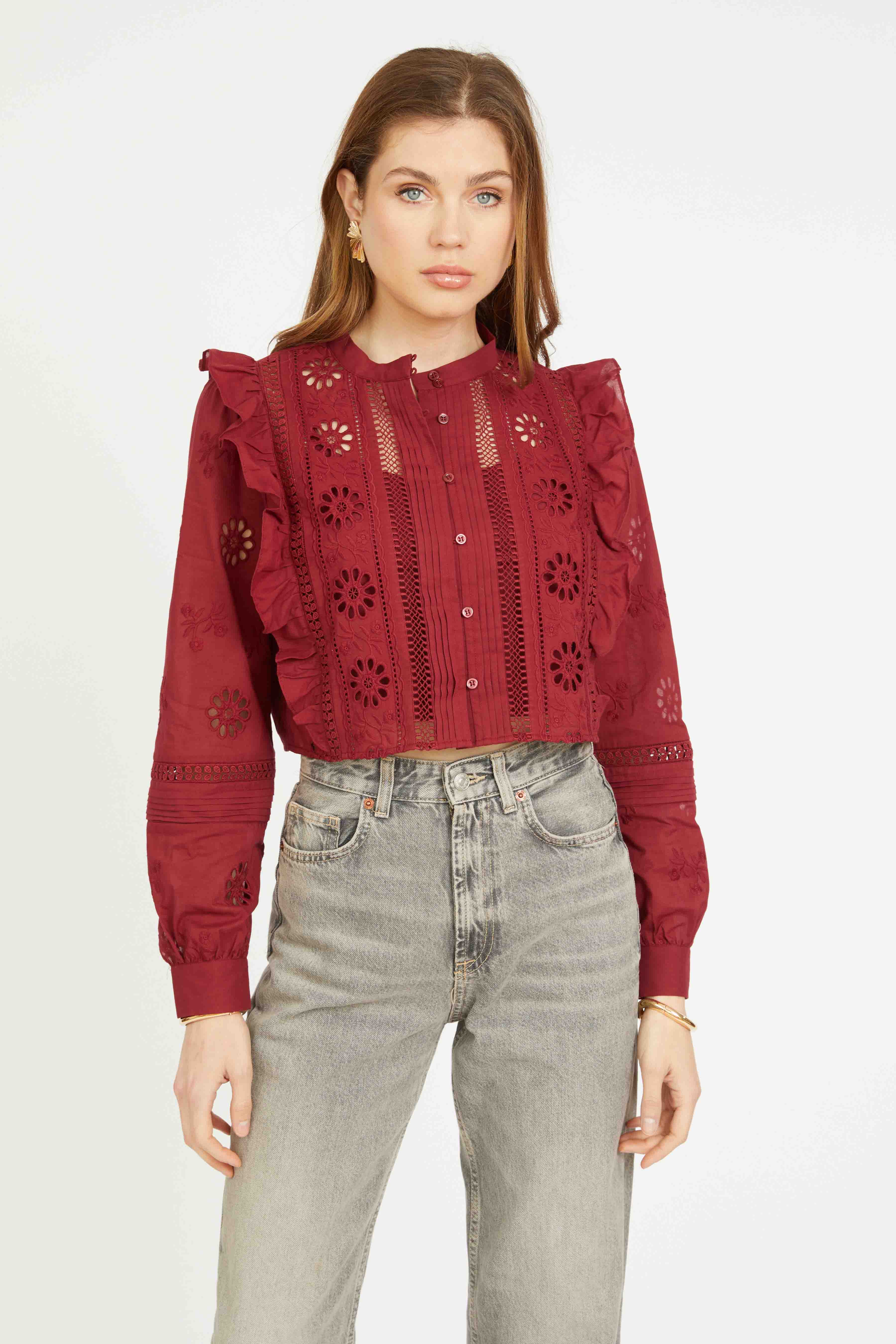 Caballero - Nelly Top - Cabernet - Image 3