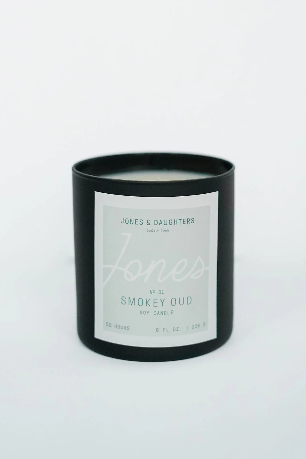 Jones & Daughters No. 1 Candle, Smokey Oud - Image 2