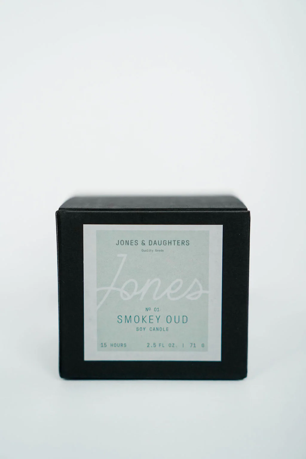 Jones & Daughters No. 1 Votive Candle, Smokey Oud