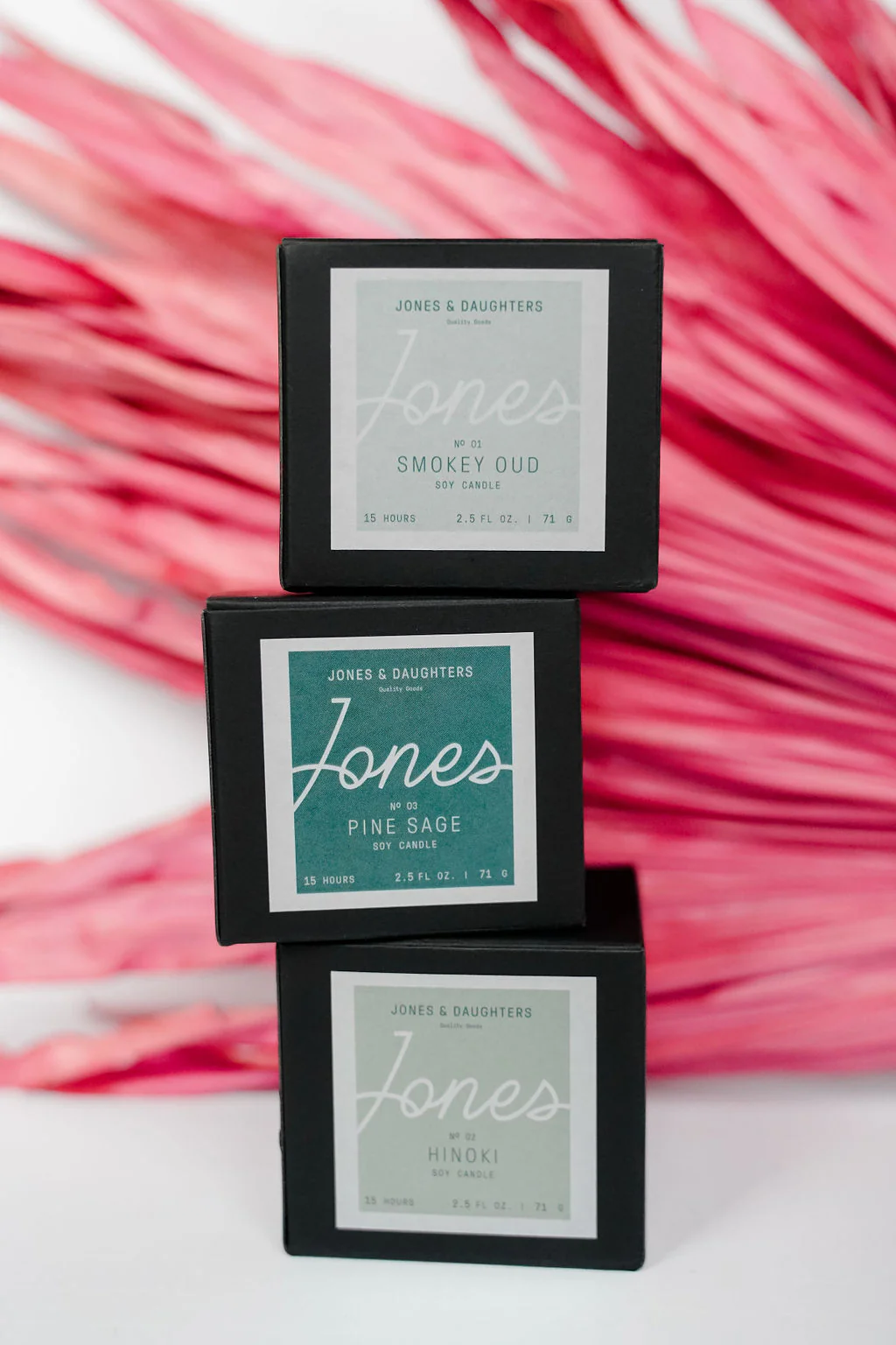 Jones & Daughters No. 1 Votive Candle, Smokey Oud - Image 3