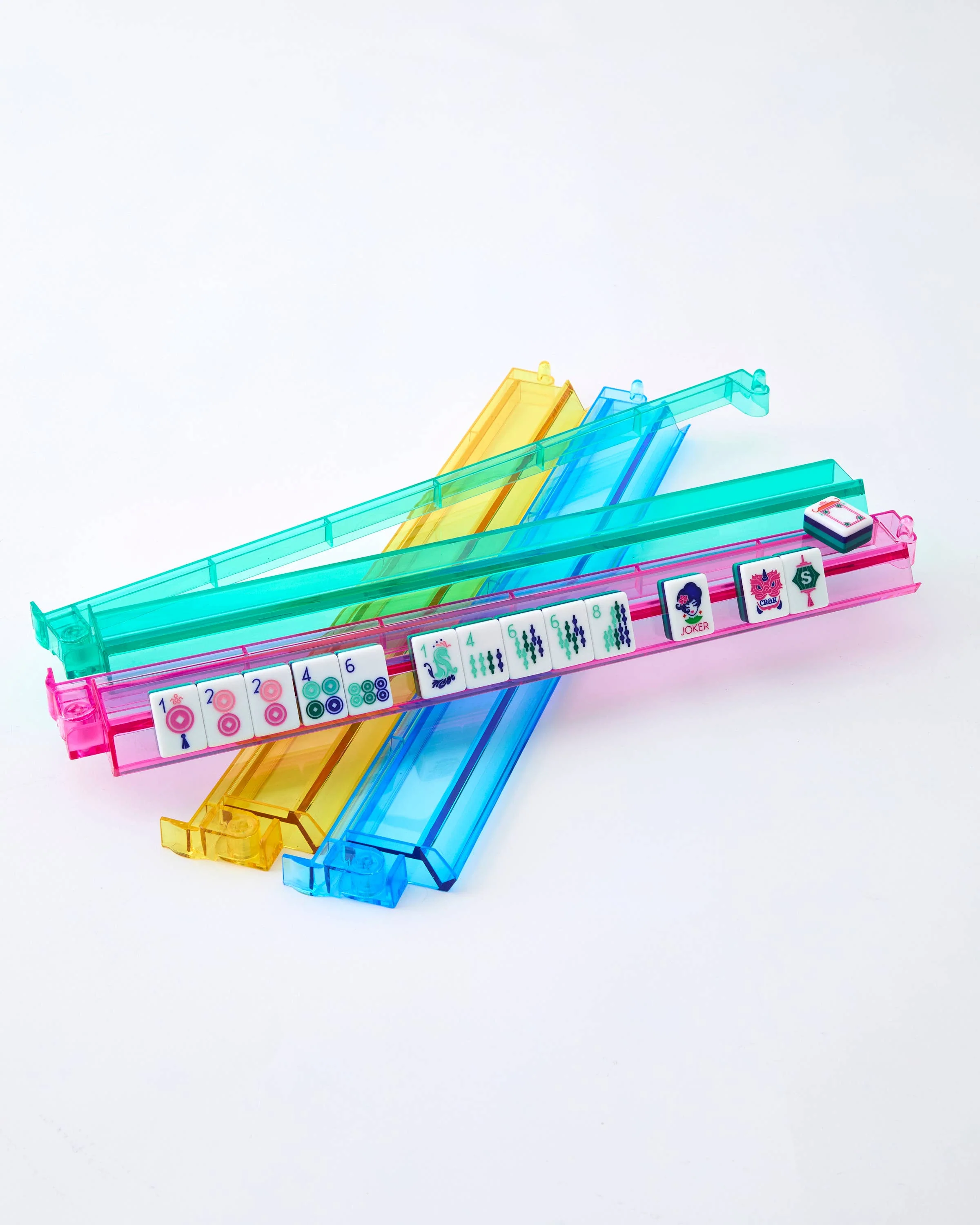 Oh My Mahjong - Acrylic Rack and Pusher Set - Image 3