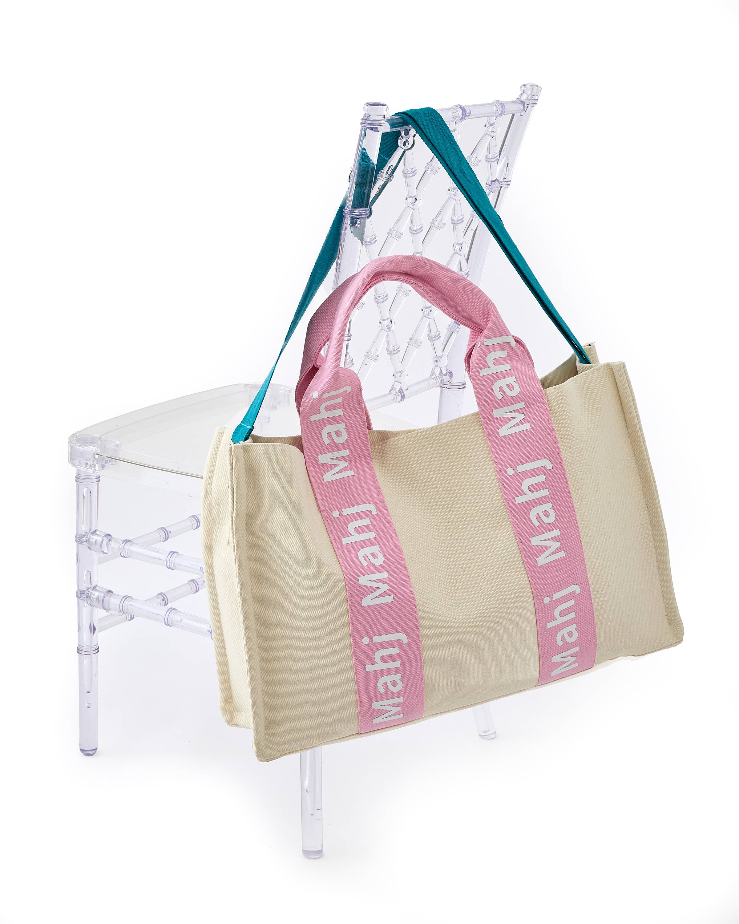 Oh My Mahjong - Light Pink Mahj It All Bag - Image 4