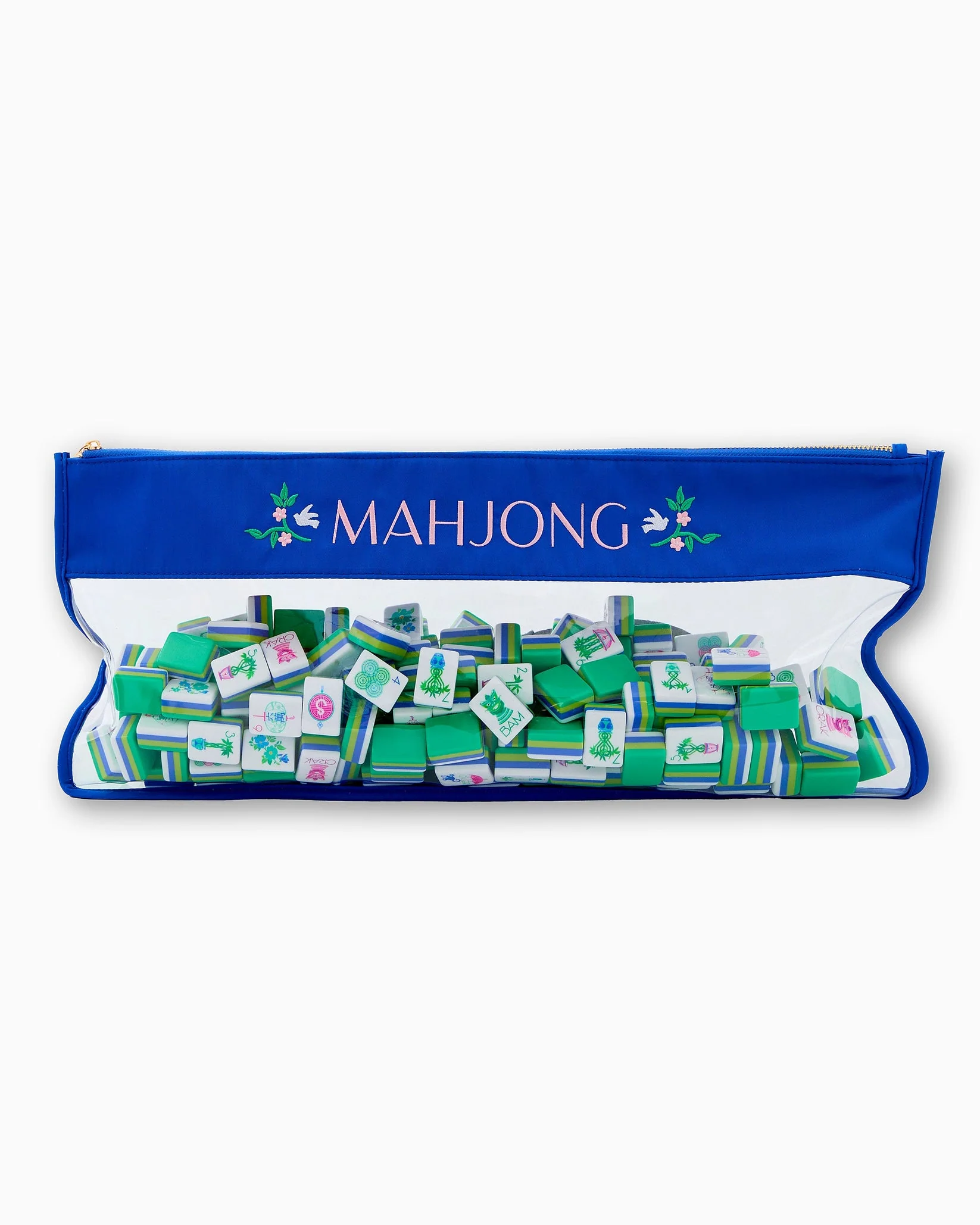 Oh My Mahjong - Royal Blue Mahjong Bag - Image 2