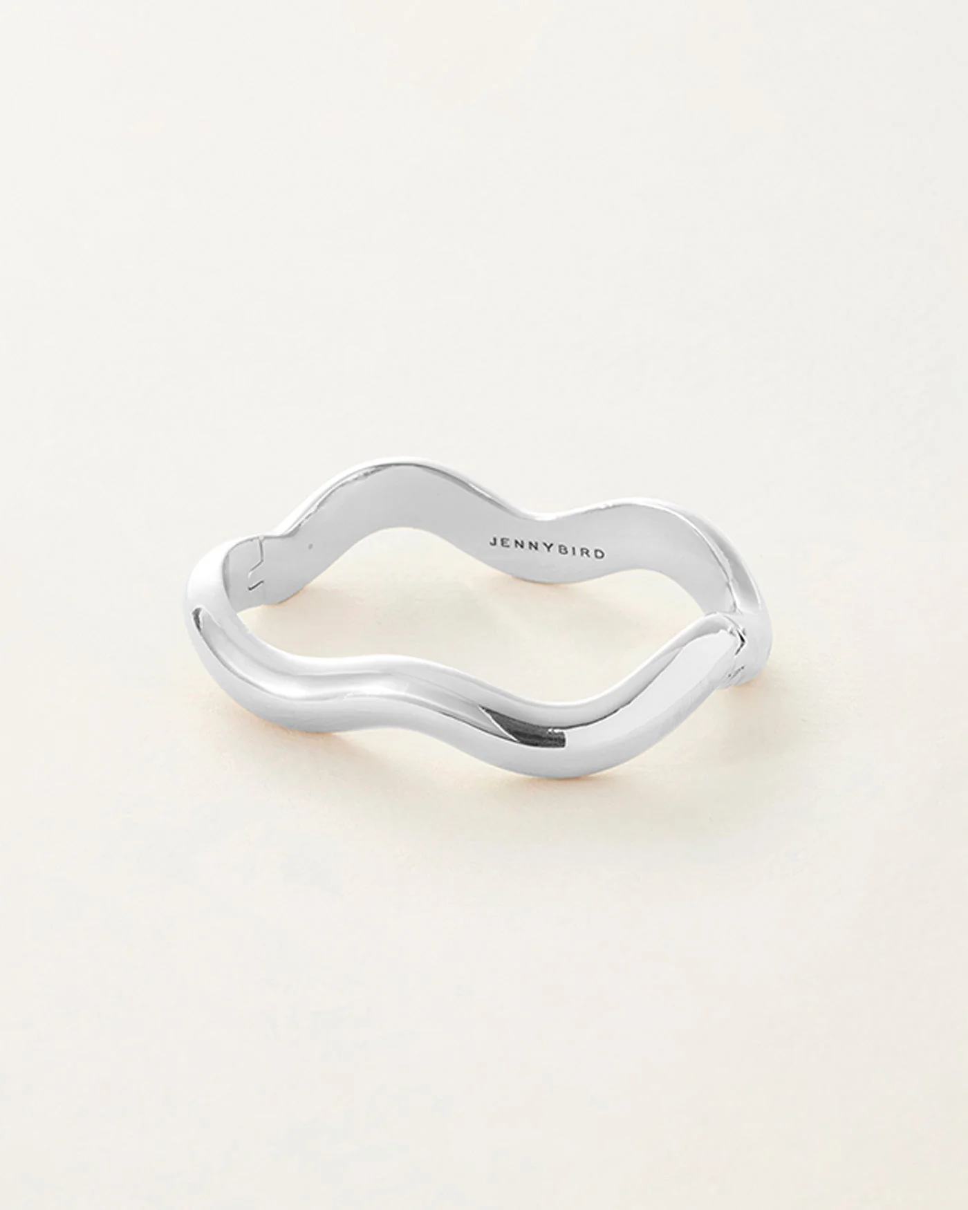 Jenny Bird - Ola Bangle - High Polish Silver
