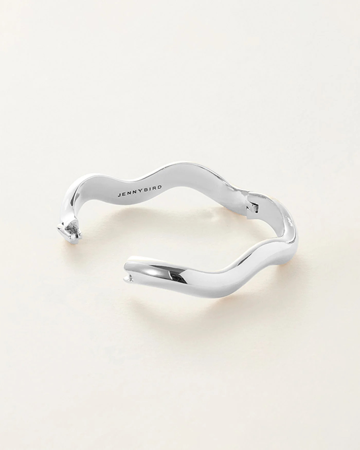 Jenny Bird - Ola Bangle - High Polish Silver - Image 3