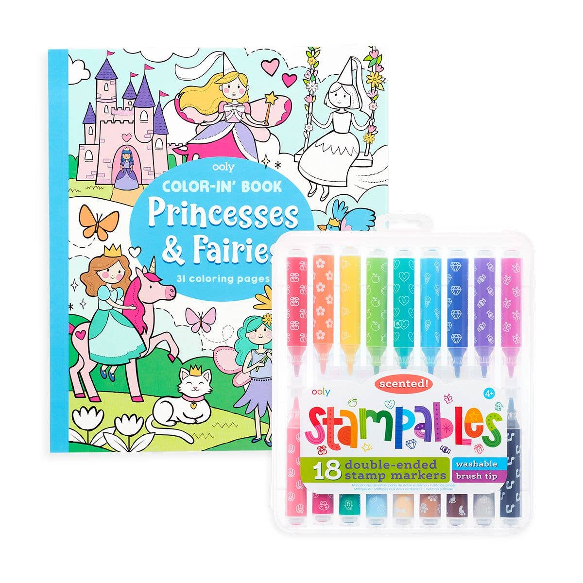 Princesses & Fairies Stampables Coloring Pack - Image 2