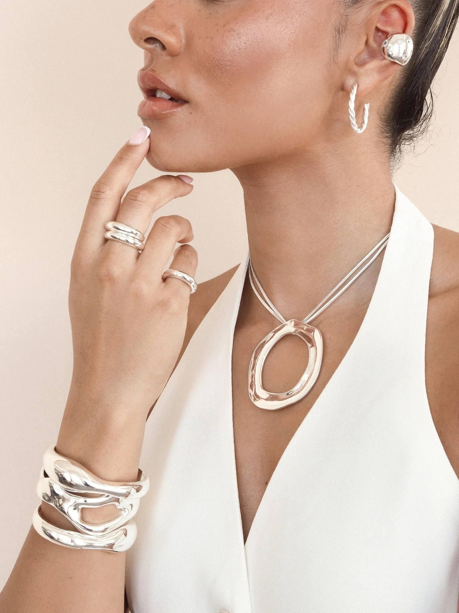 Open Abstract Cuff - Image 8