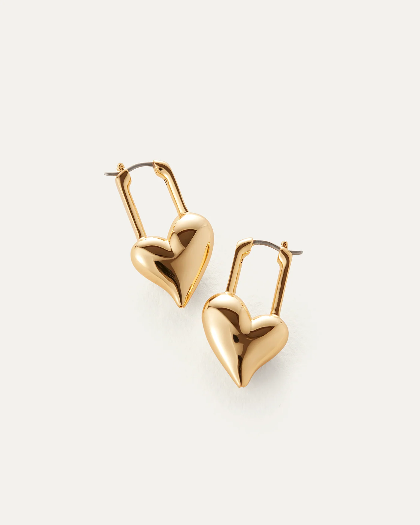 Jenny Bird - Padlock Heart Earrings