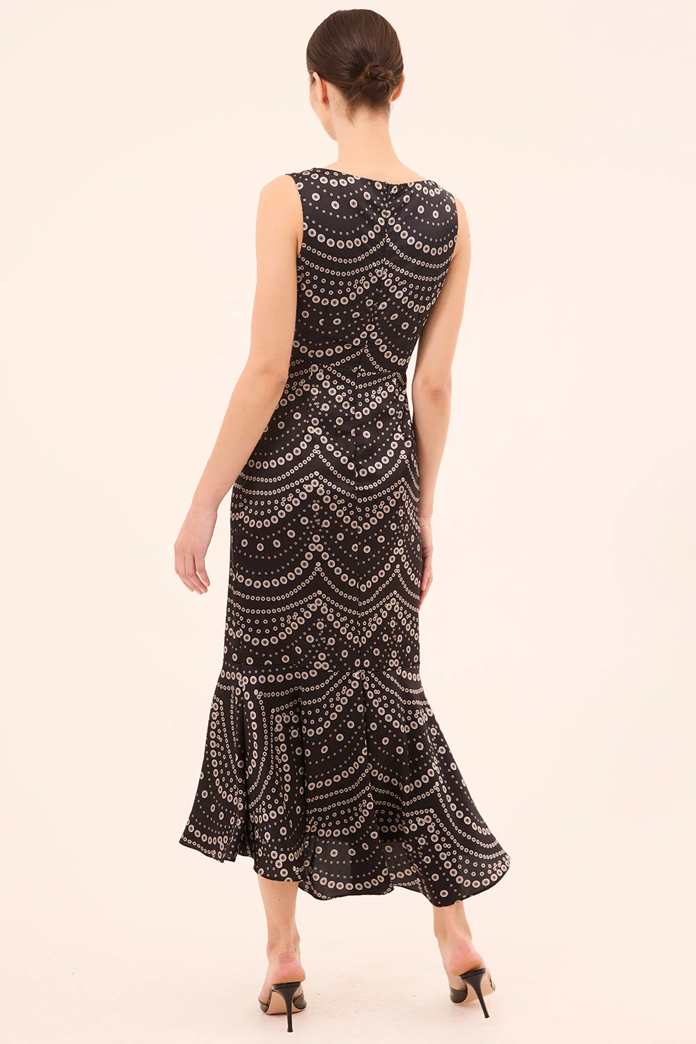 MISA Los Angeles - Patricia Dress - Stranded Pearls Satin - Image 6
