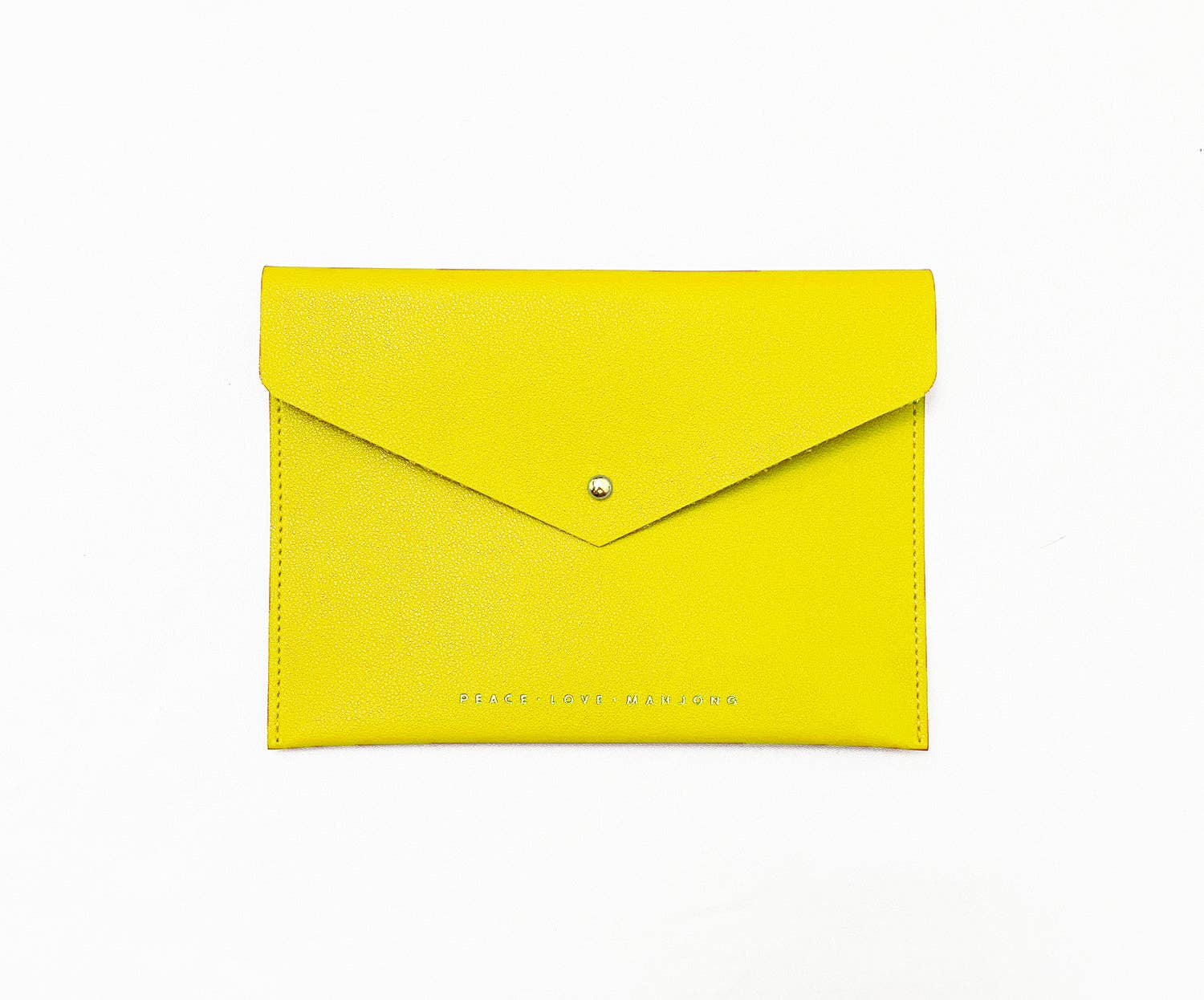 Peace Love Mahjong - Card Clutch - Image 2