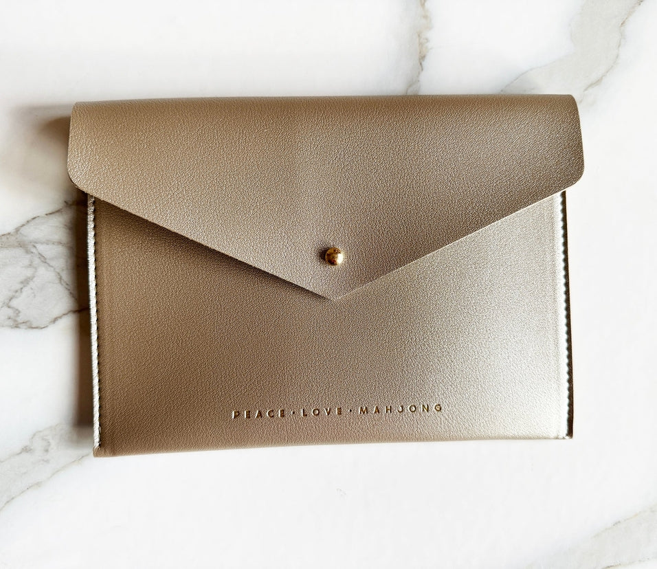 Peace Love Mahjong - Card Clutch - Image 8