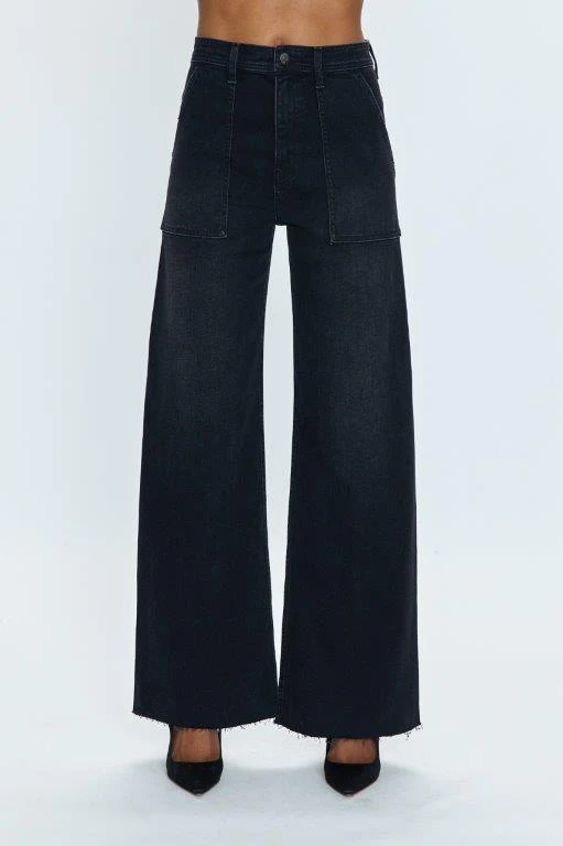 Pistola - Penny High Rise Wide Leg Jean - Collins - Image 10
