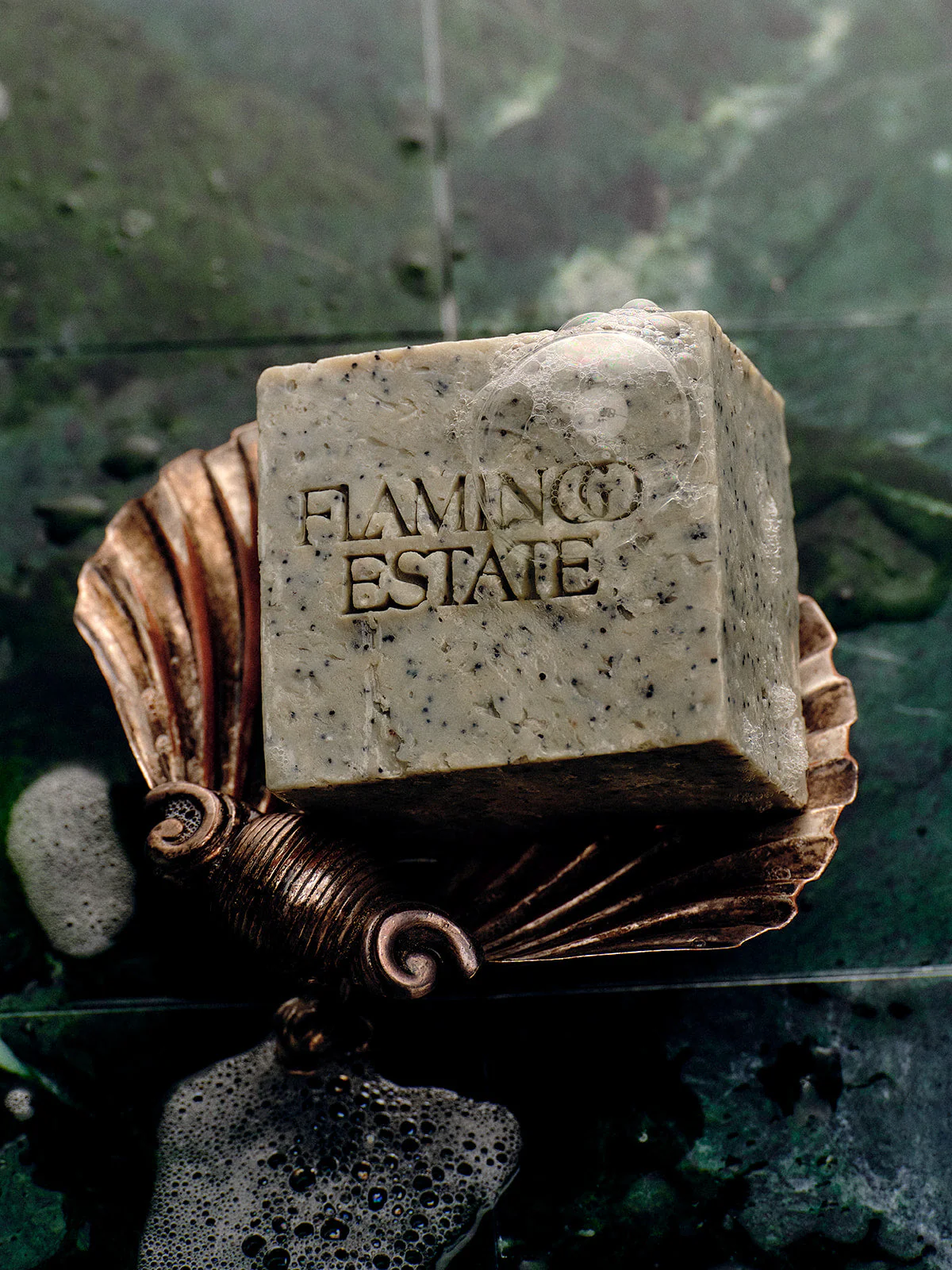 Flamingo Estate - Exfoliating Peppermint Soap Brick - Image 2