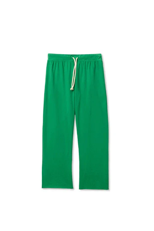 PerfectWhiteTee - Jamaica Beach Fleece Capri Pant - Grass - Image 2
