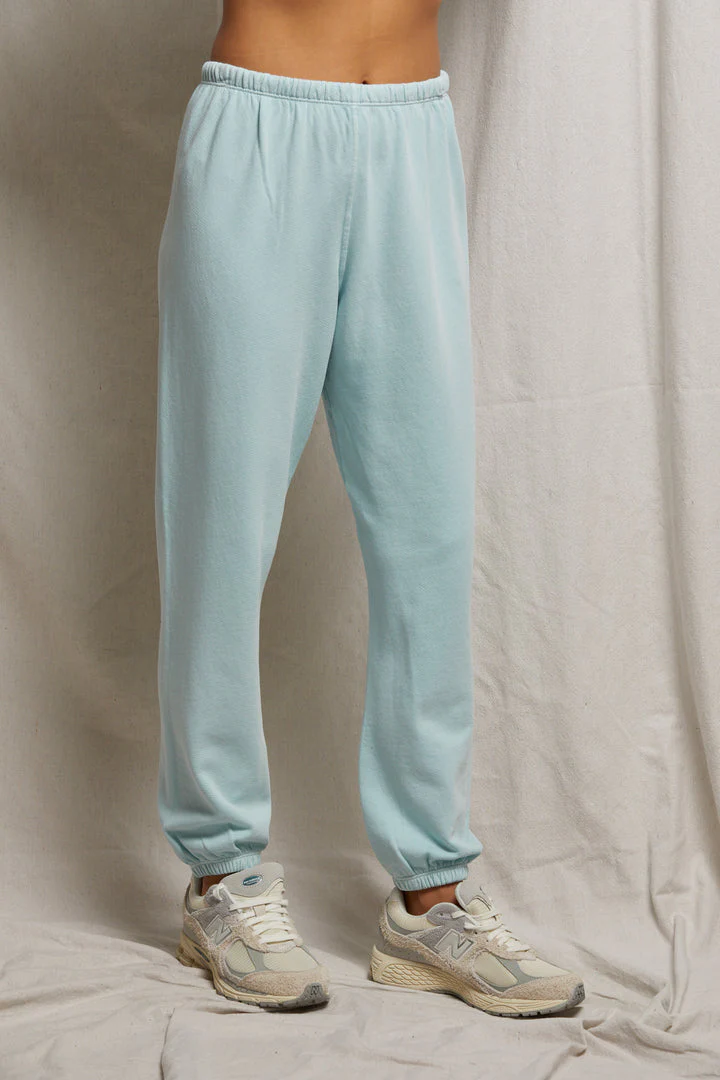 PerfectWhiteTee - Johnny French Terry Easy Sweatpant - Iced Aqua - Image 3