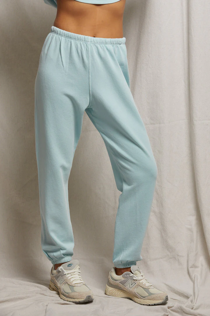 PerfectWhiteTee - Johnny French Terry Easy Sweatpant - Iced Aqua - Image 4