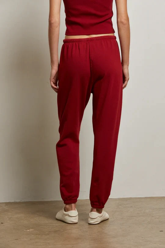 PerfectWhiteTee - Johnny French Terry Easy Sweatpant - Maple - Image 3