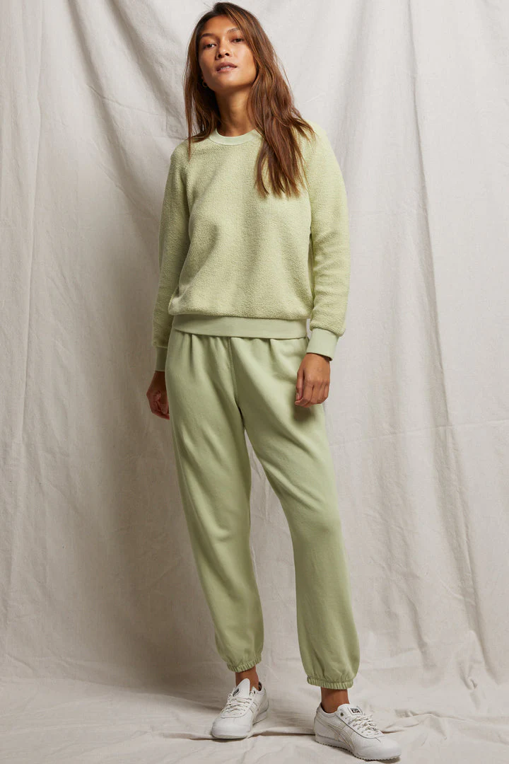 PerfectWhiteTee - Johnny French Terry Easy Sweatpant - Pistachio - Image 2