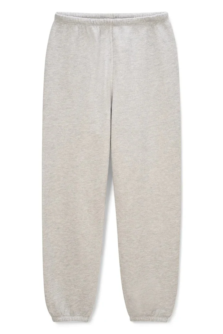PerfectWhiteTee - Stevie Fleece Easy Sweatpants - Ash - Image 4