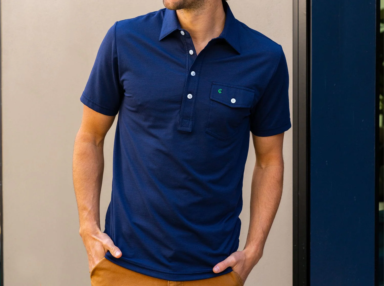 Criquet - Performance Players Shirt - Nassau Navy - Image 12
